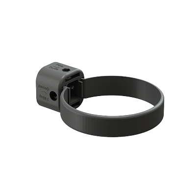 Хомут универсальный Дёке ЛЮКС Графит фото Центр Металлокровли