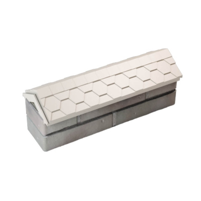 Парапет ZKING EVEREST 180х510х75мм Бежевый с посадкой на 0.5 кирпича (130мм) 3